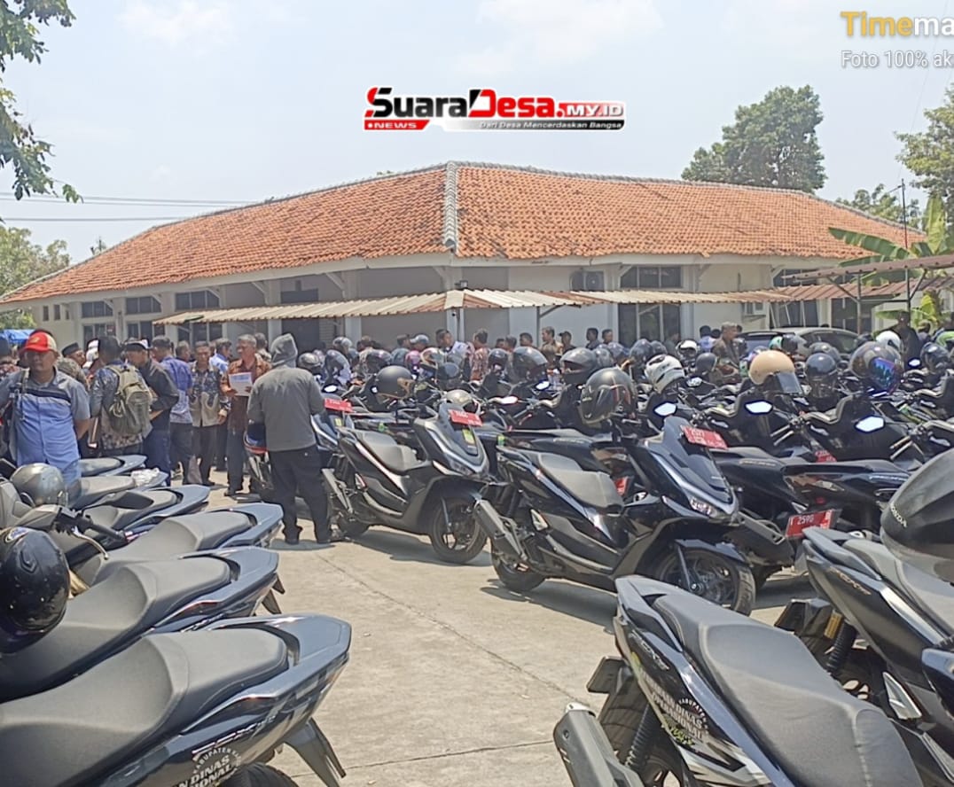 DPMD Karawang Gelar Pemeriksaan Kendaraan Operasional Desa Secara Serentak ‎
